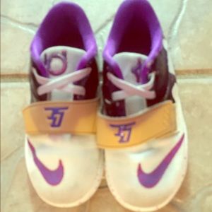 Nike Shoes - Purple and white Nike KD’s Size 9C Nike Shoes - Purple and white Nike KD’s Size 9C